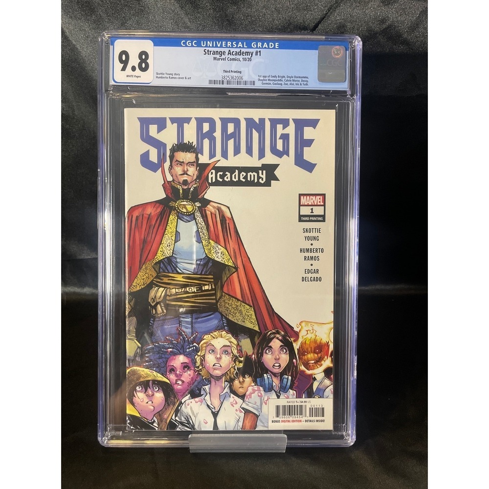 Strange Academy 1 CGC 9.8 Third‎ Printing 1st Emily Bright Doyle Dormammu Marvel